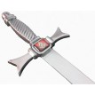 Espada Maçônica Reta Cabo Alumínio - Vermelha